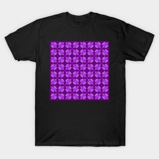 Spring flowers and leaves pattern, version 12 T-Shirt